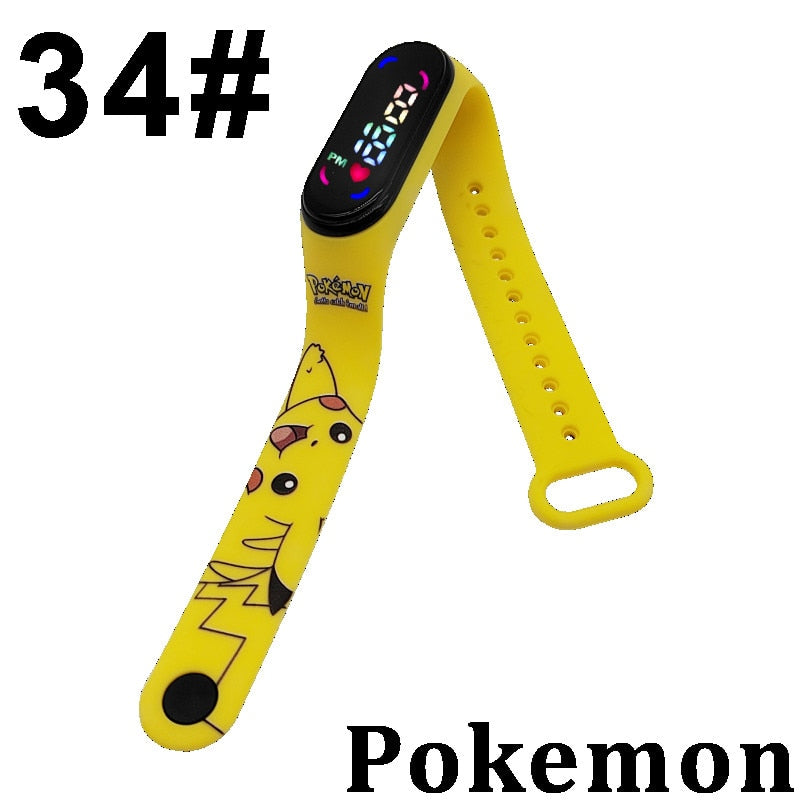 Reloj Digital de Pokémon Waterproof