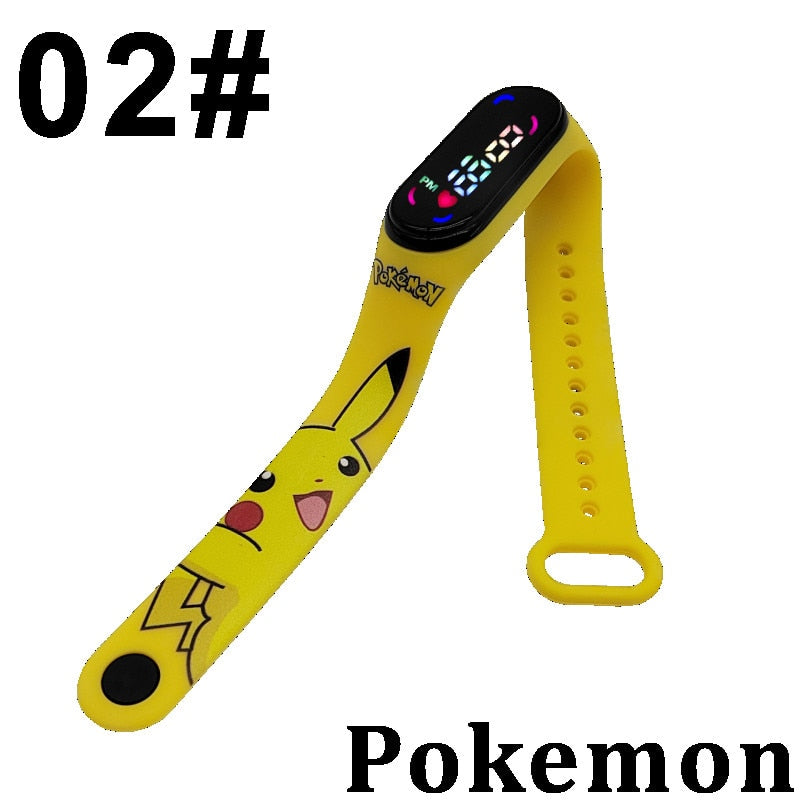 Reloj Digital de Pokémon Waterproof