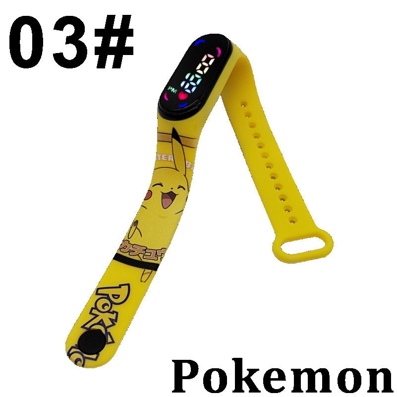 Reloj Digital de Pokémon Waterproof