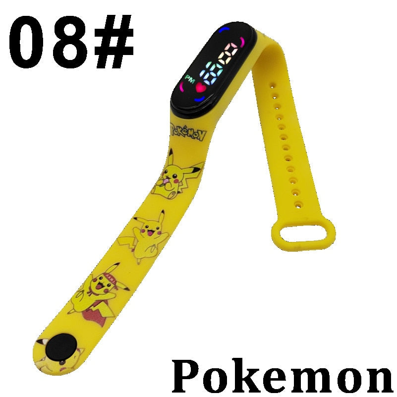 Reloj Digital de Pokémon Waterproof