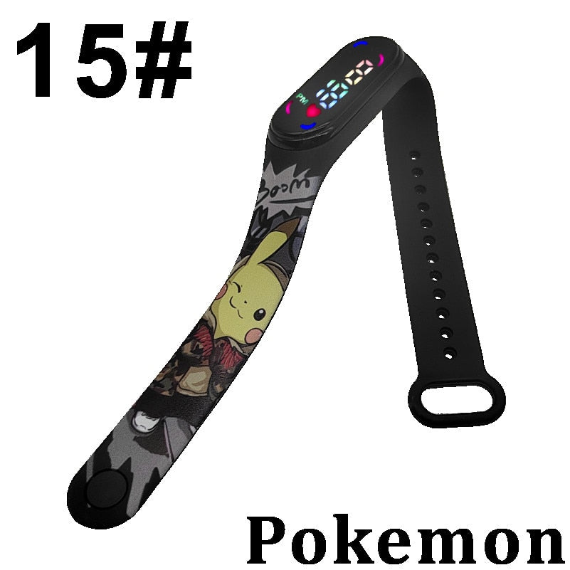 Reloj Digital de Pokémon Waterproof