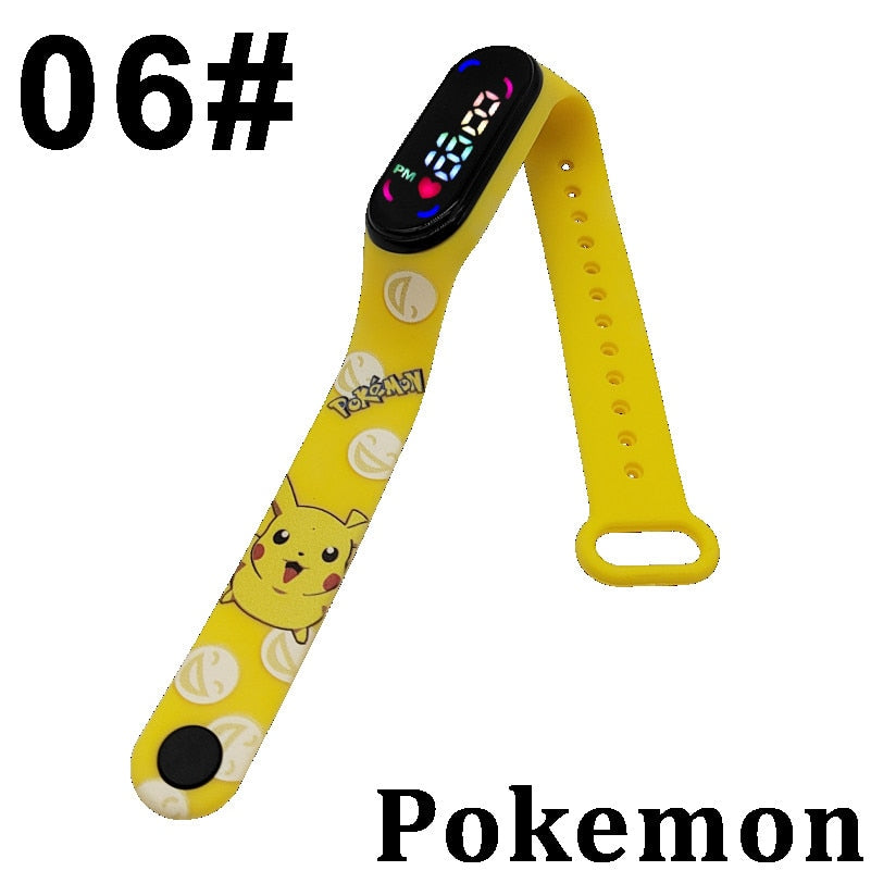 Reloj Digital de Pokémon Waterproof