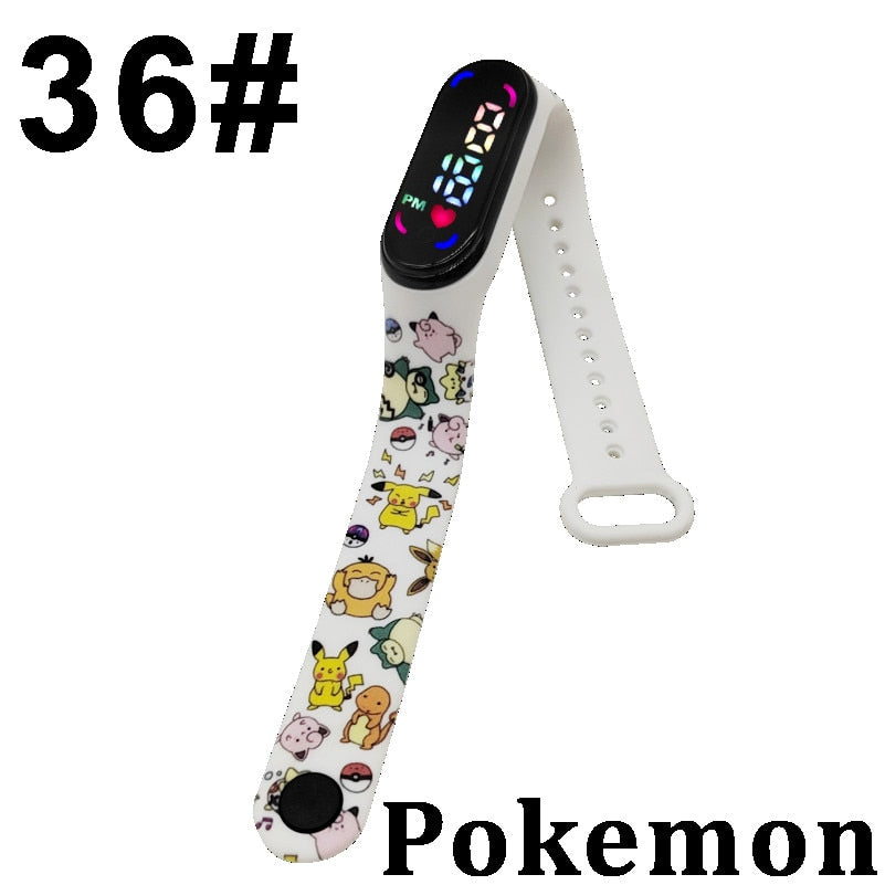 Reloj Digital de Pokémon Waterproof