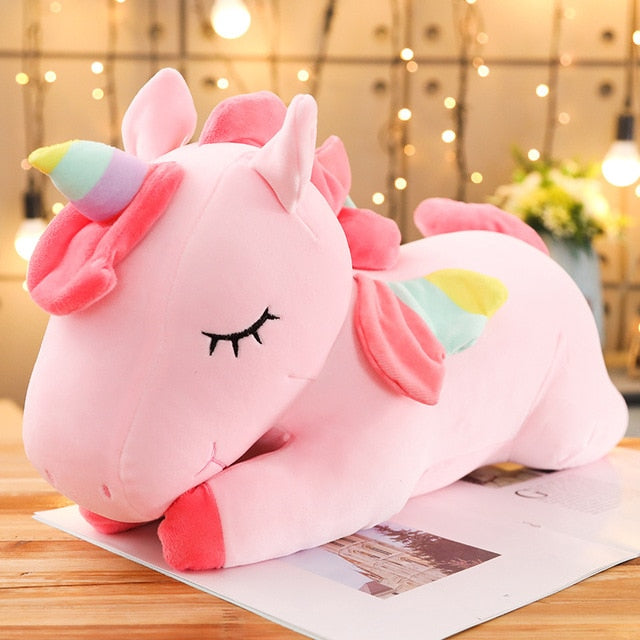 Juguete suave de unicornio de 25-100cm