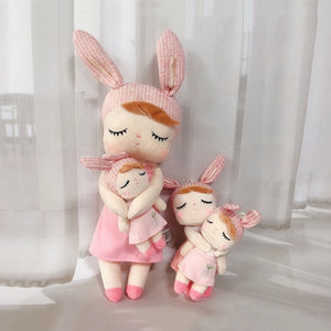 Metoo-Kit de muñecos de peluche, 4 uds, 34cm/18cm/2x15cm