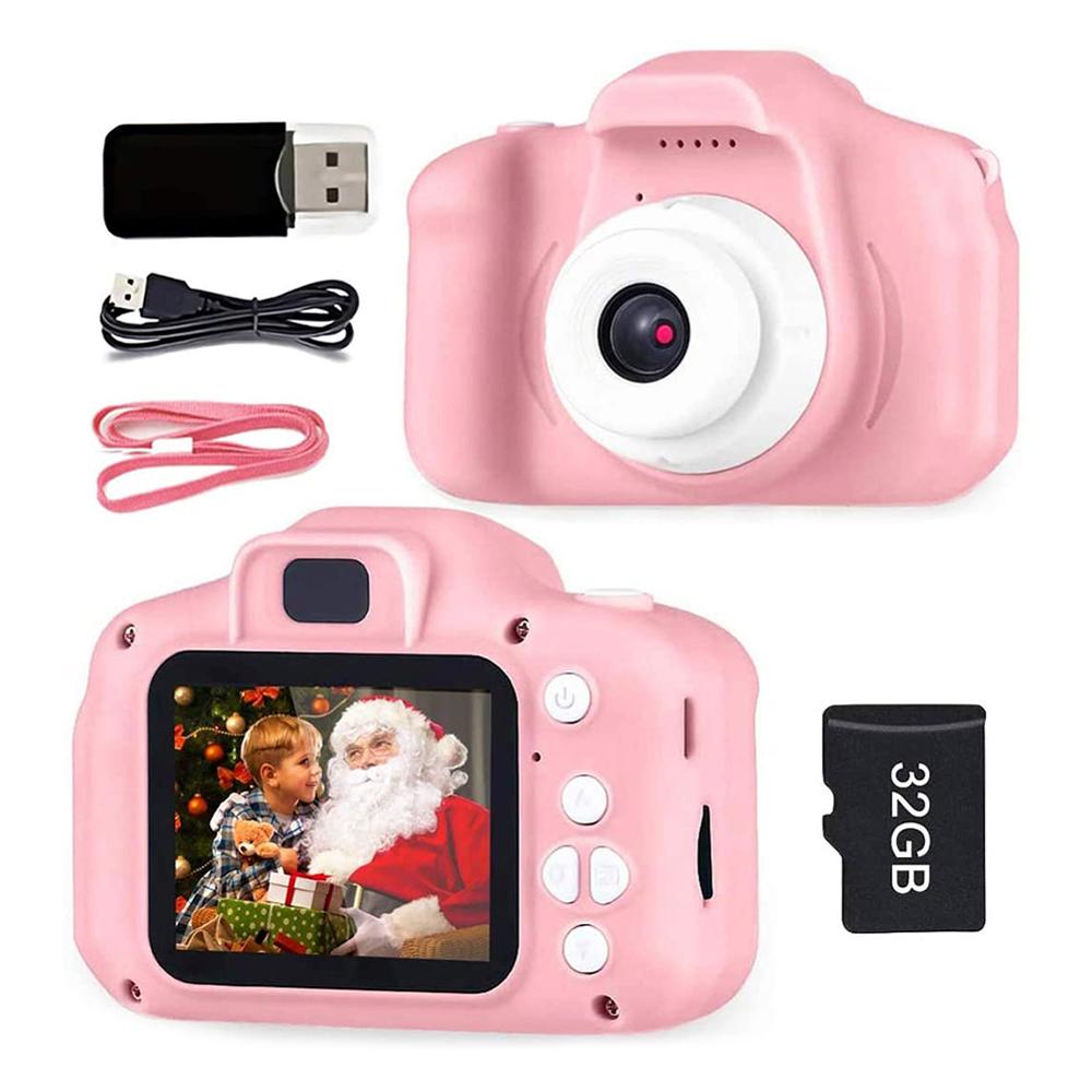 Mini cámara fotográfica digital 1080P para niños. Cámara de vídeo
