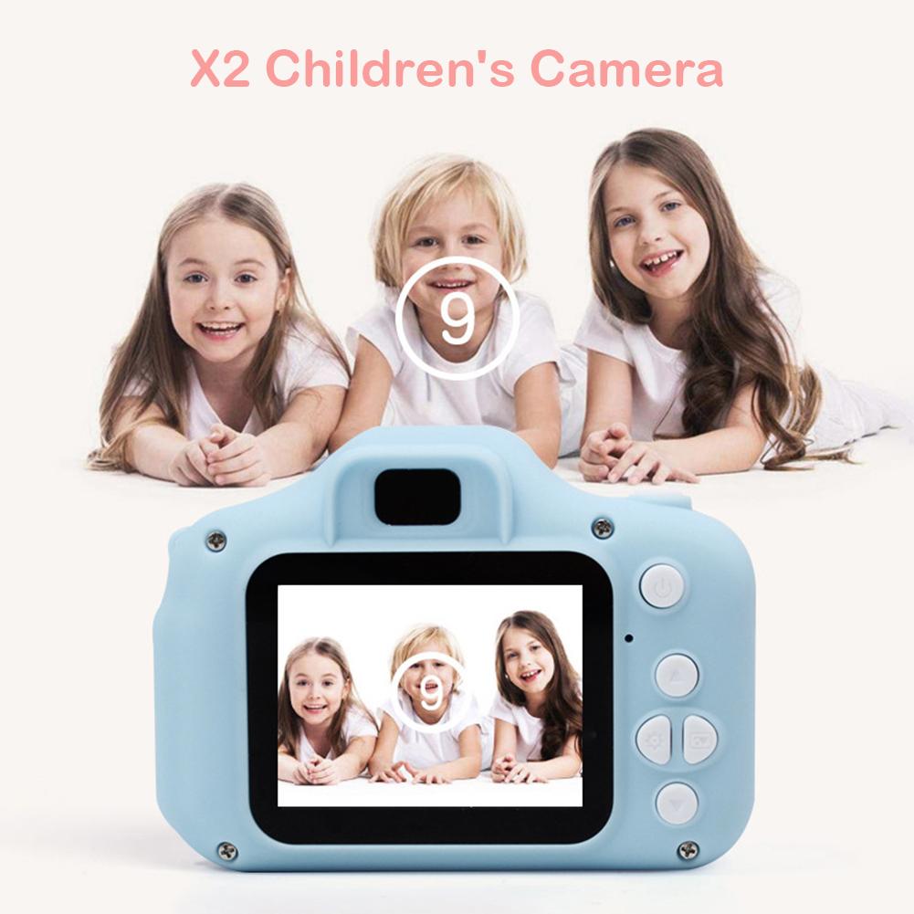 Mini cámara fotográfica digital 1080P para niños. Cámara de vídeo compacta para niños