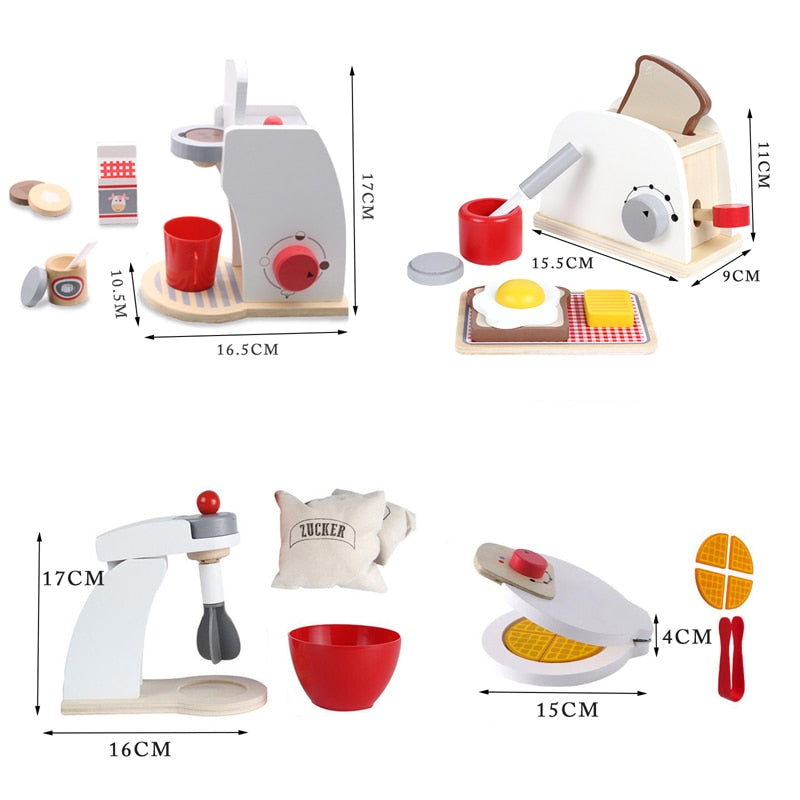 Cocina de madera para niños, juegos de simulación