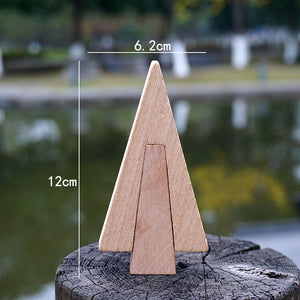 Árbol del bosque de madera de estilo nórdico