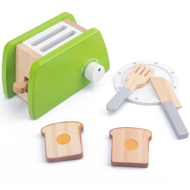 Cocina de madera para niños, juegos de simulación