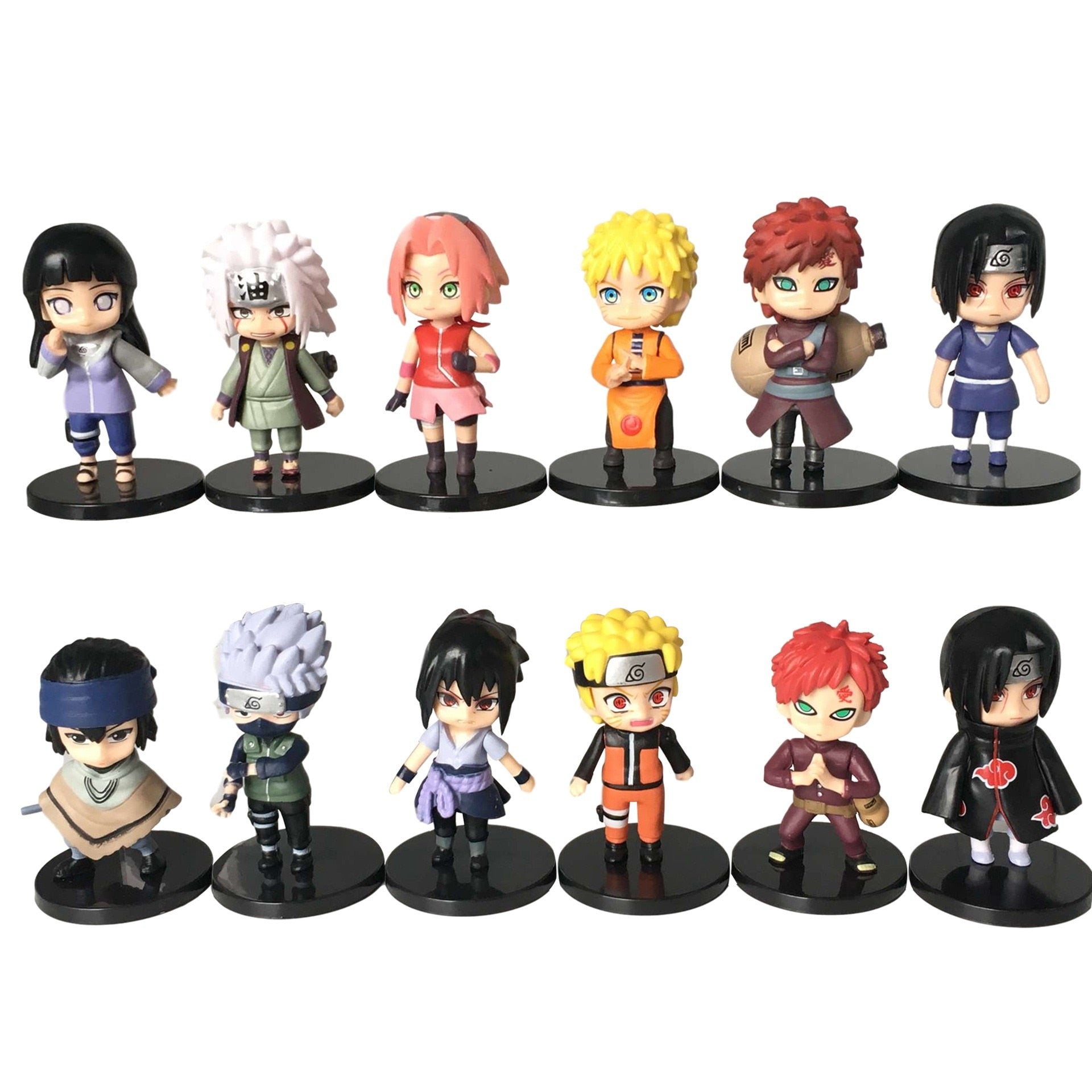 Figuras de acción de Naruto 12 Unidades