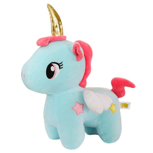 Muñeco de peluche suave de unicornio