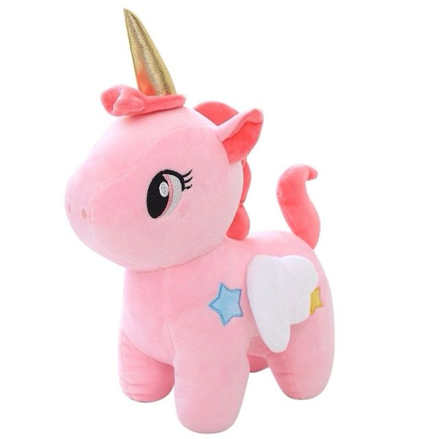 Muñeco de peluche suave de unicornio