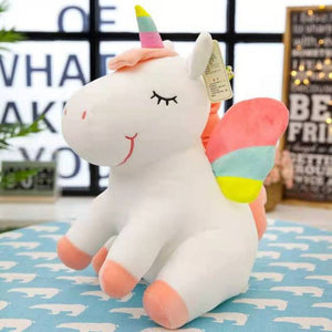 Muñeco de peluche suave de unicornio