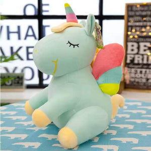 Muñeco de peluche suave de unicornio