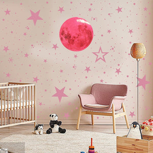 Pegatinas de pared de estrellas luminosas para habitación, 435 piezas