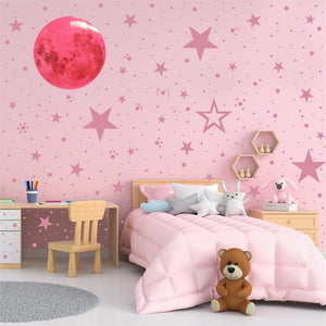 Pegatinas de pared de estrellas luminosas para habitación, 435 piezas