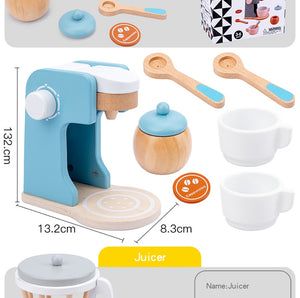 Cocina de madera para niños, juegos de simulación