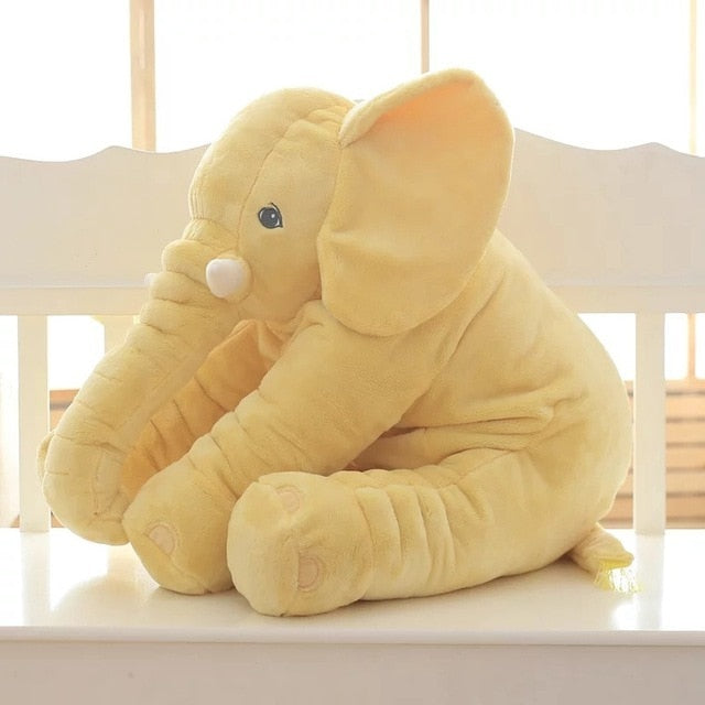 Almohada suave de elefante para niños