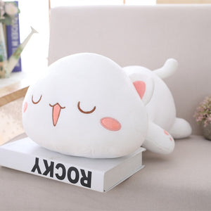 Muñecos de peluche Kawaii de gato tumbado 35-65cm