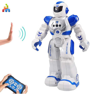 Robot de control remoto para niños con sensor de gestos, ideal para cantar y bailar