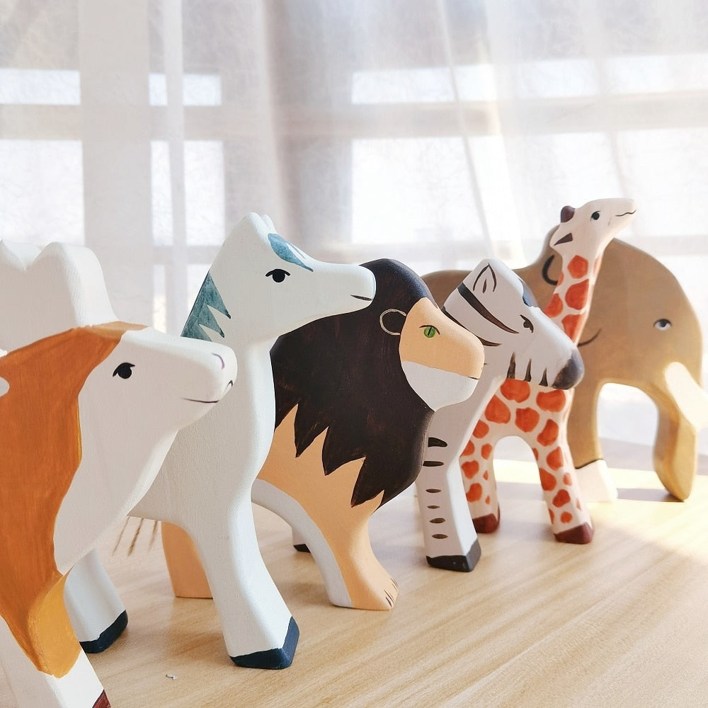 Figuras Montessori de animales grandes para niños